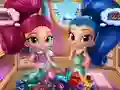 Shimmer And Shine Wardrobe Cleaning — 無料オンラインゲーム
