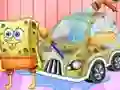 Spongebob Car Cleaning — 無料オンラインゲーム