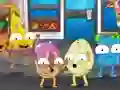The Grossery Gang: Shelf Relay — 無料オンラインゲーム