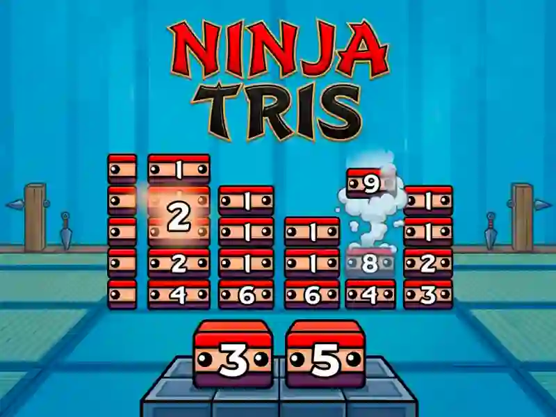 ゲームNinjatrisオンライン