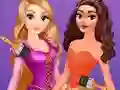 Disney Princesses Rainbow Dresses — 無料オンラインゲーム