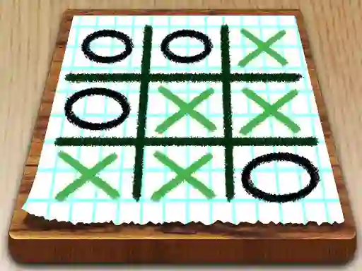 ゲームTic Tac Toe Paper Noteオンライン