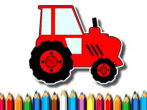 Easy Kids Coloring Tractor — 無料オンラインゲーム