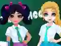 Jacqueline and Eliza School Bag Design Contest — 無料オンラインゲーム