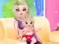 Princess Elsa Baby Born — 無料オンラインゲーム