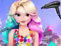 Eliza's Neon Hairstyle — 無料オンラインゲーム