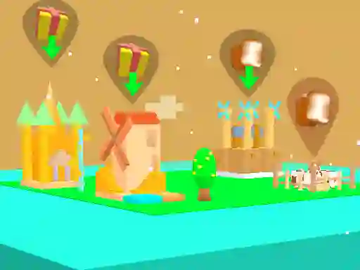 Polygon Village — 無料オンラインゲーム