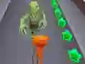 ゲームAngry Cat Run Zombies Alleyオンライン