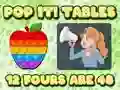 Pop It  Tables — 無料オンラインゲーム