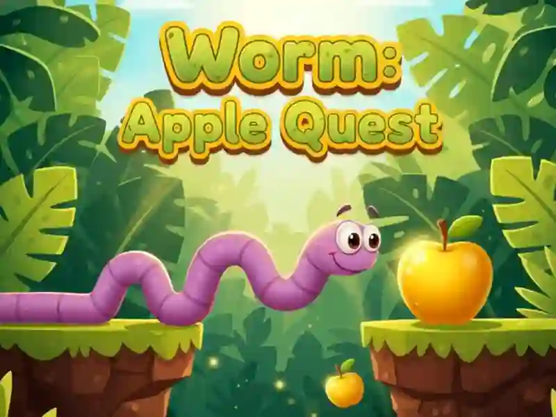 ゲームWorm:  Apple Questオンライン