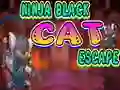 Ninja Black Cat Escape — 無料オンラインゲーム