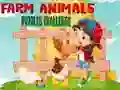 ゲームFarm Animals Puzzles Challengeオンライン