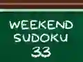 Weekend Sudoku 33 — 無料オンラインゲーム