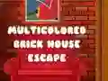 Multicolored Brick House Escape — 無料オンラインゲーム