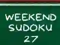 Weekend Sudoku 27 — 無料オンラインゲーム
