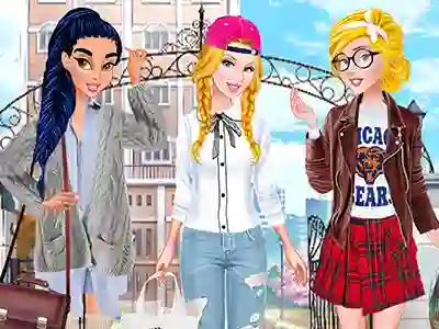 Princesses: Back to School Collection — 無料オンラインゲーム