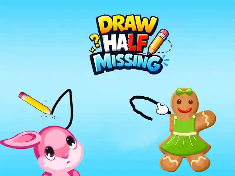 ゲームDraw Half Gameオンライン