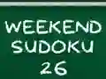 Weekend Sudoku 26 — 無料オンラインゲーム