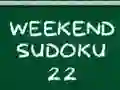 Weekend Sudoku 22 — 無料オンラインゲーム