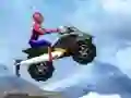 Spiderman Snow Scooter — 無料オンラインゲーム