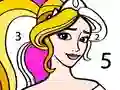 Princess Coloring By Number — 無料オンラインゲーム