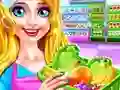 ゲームSupermarket Girl Cleanupオンライン