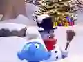 Smurfy Snowballs — 無料オンラインゲーム