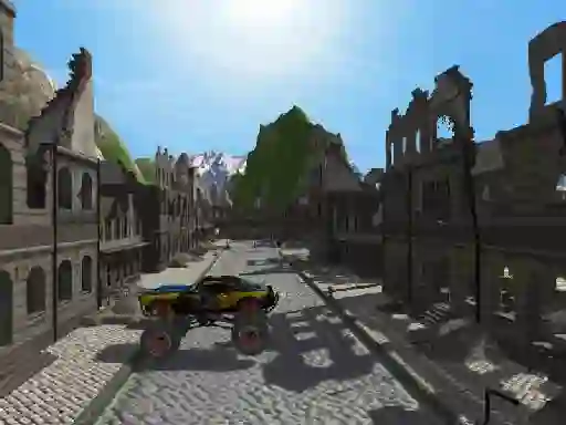 Destroyed City Drive — 無料オンラインゲーム