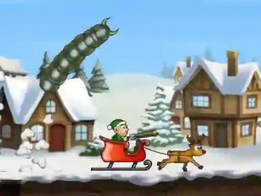 Effing Worms Xmas — 無料オンラインゲーム