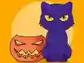 Coloring Book: Halloween Cat — 無料オンラインゲーム