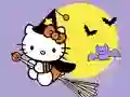 Coloring Book: Kitty Halloween — 無料オンラインゲーム