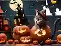 Jigsaw Puzzle: Halloween Cat — 無料オンラインゲーム