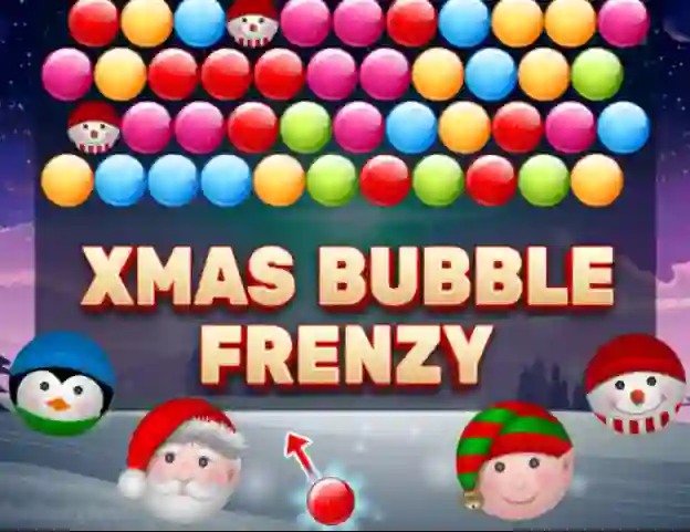 Xmas Bubble Frenzy — 無料オンラインゲーム