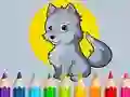Coloring Book: Wolf — 無料オンラインゲーム