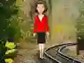ゲームGirl Escape From Railway Trackオンライン