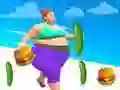 Muscle Girl Calorie Run — 無料オンラインゲーム