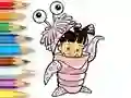 Coloring Book: Monster Costume Girl — 無料オンラインゲーム