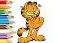 Coloring Book: Garfield Hamburger — 無料オンラインゲーム
