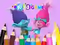 Coloring Book: Cute Troll — 無料オンラインゲーム