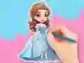 Coloring Book: Chibi Princess — 無料オンラインゲーム