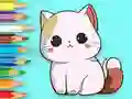 Coloring Book: Cute Kitten — 無料オンラインゲーム
