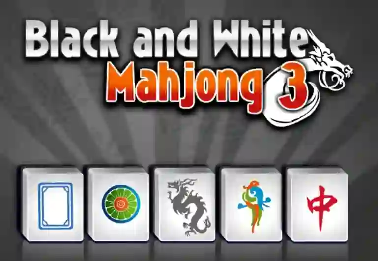 Black and White Mahjong 3 — 無料オンラインゲーム