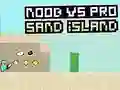 Noob vs Pro Sand Island — 無料オンラインゲーム
