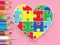 Coloring Book: Heart Jigsaw — 無料オンラインゲーム