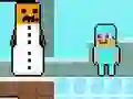 Noob vs Pro Snowman — 無料オンラインゲーム
