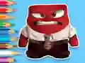Coloring Book: Inside Out Angry — 無料オンラインゲーム