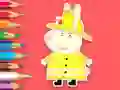 Coloring Book: Rabbit Firefighter — 無料オンラインゲーム