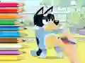 Coloring Book: Bluey And Bingo — 無料オンラインゲーム