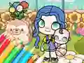 ゲームColoring Book: Avatar World Babycareオンライン