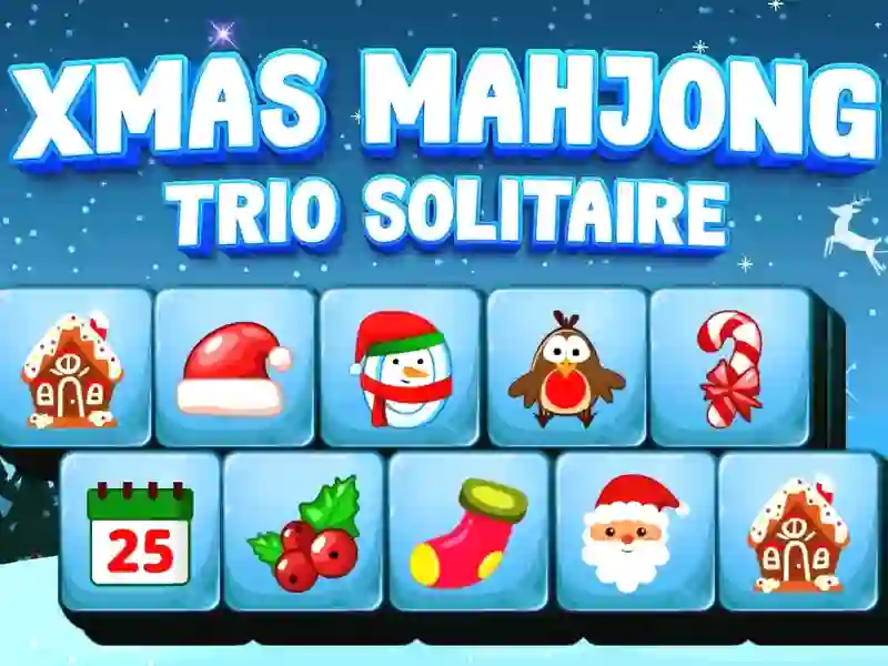 Xmas Mahjong Trio Solitaire — 無料オンラインゲーム